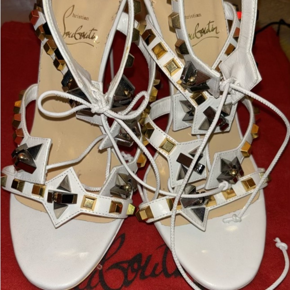 COPY - CHRISTIAN LOUBOUTIN Kid Studded Multiplaticool